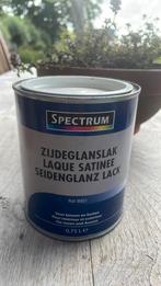Spectrum zijdeglanslak ral 9001, Doe-het-zelf en Verbouw, Overige kleuren, Nieuw, Ophalen of Verzenden, Lak