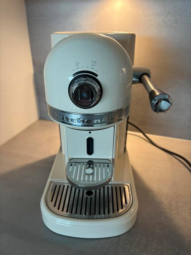 Kitchenaid Artisan, Witgoed en Apparatuur, Koffiezetapparaten, Gebruikt, Koffiepads en cups, Koffiemachine, 10 kopjes of meer