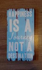 Bord met spreuk, Ophalen of Verzenden, Nieuw