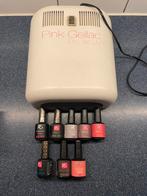 Pink Gellac Lamp + Bases & Kleurtjes, Sieraden, Tassen en Uiterlijk, Uiterlijk | Cosmetica en Make-up, Gebruikt, Ophalen of Verzenden