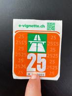 Vignet Zwitserland 2025 nieuw met aankoopbon, Drie personen of meer