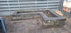 Gratis bloembak stenen., Tuin en Terras, Ophalen, Gebruikt, Rechthoekig, Minder dan 30 cm