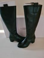5TH Avenue leer laarzen nieuw maat 36, Kleding | Dames, Ophalen of Verzenden, Nieuw, Zwart, Hoge laarzen