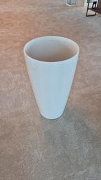 LECHUZA Rondo Bloempot Wit - Ø40cm H75cm, Ophalen, Kunststof, 40 cm of meer, Rond
