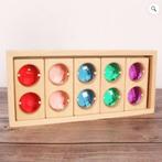 Houten blokken met edelstenen speelgoed groot Bauspiel stijl, Ophalen of Verzenden, Nieuw, Overige typen