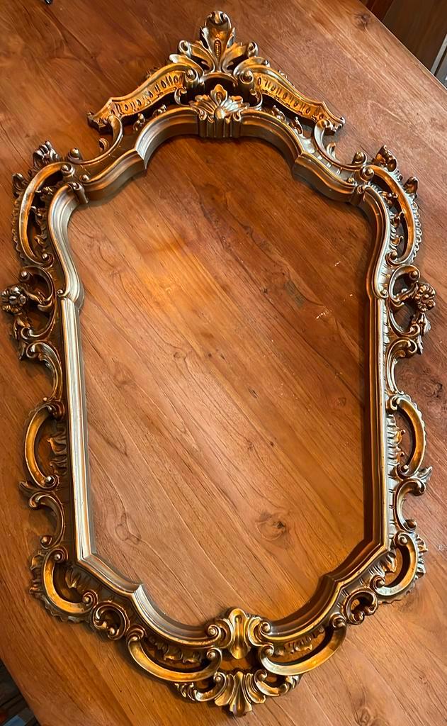 Zware massieve sierlijst voor schilderij of spiegel, Huis en Inrichting, Woonaccessoires | Lijsten, Gebruikt, 75 cm of meer, 50 tot 75 cm