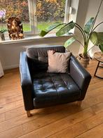 IKEA Landskrona Fauteuil - Stijlvol en Comfortabel!, Huis en Inrichting, Fauteuils, Ophalen, Gebruikt, Leer, 75 tot 100 cm