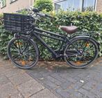 Spirit Cargo 26 inch jongensfiets mat-zwart inclusief krat, Spirit Cargo, Zo goed als nieuw, Handrem, Ophalen