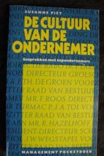 DE CULTUUR VAN DE ONDERNEMER door Susanne Piet, Boeken, Ophalen of Verzenden, Gelezen