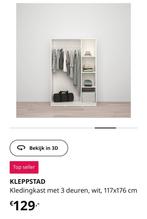Ikea klepstad kleding kast, Huis en Inrichting, Kasten | Kledingkasten, Ophalen, Gebruikt, 50 tot 75 cm, 150 tot 200 cm