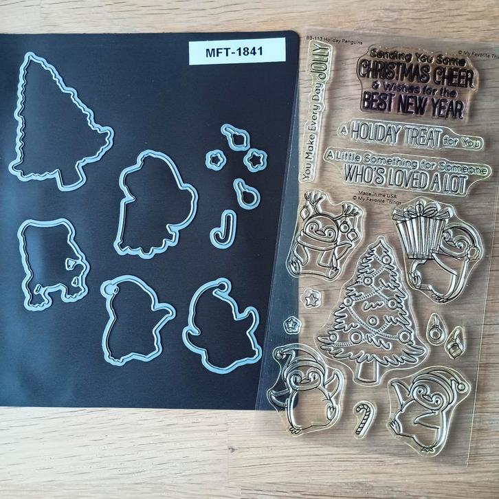 MFT Stansen & Stempels - Feestdagen Thema, Hobby en Vrije tijd, Knutselen, Zo goed als nieuw, Materiaal, Ophalen of Verzenden