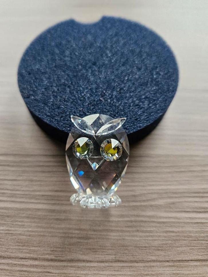Swaroski mini uil, Verzamelen, Swarovski, Zo goed als nieuw, Figuurtje, Ophalen of Verzenden