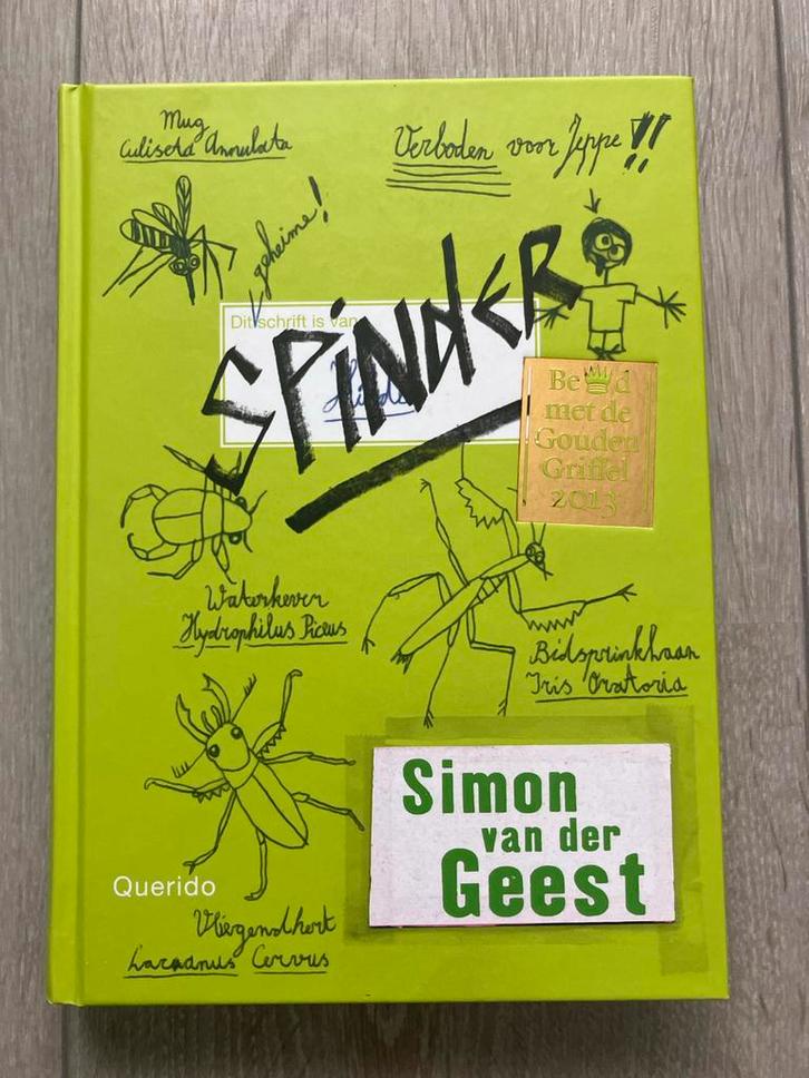 Spinder - Simon van der Geest- NIEUW, Boeken, Kinderboeken | Jeugd | 10 tot 12 jaar, Zo goed als nieuw, Ophalen of Verzenden