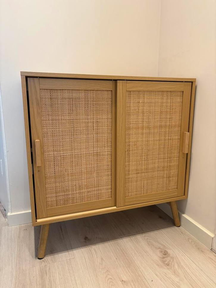 Rattan cupboard / storage cabinet / kasten, Huis en Inrichting, Kasten | Dressoirs, Zo goed als nieuw, 50 tot 100 cm, 25 tot 50 cm