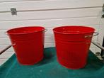 emmers decoratie rood 2x, Ophalen of Verzenden, 'T Olde Gre-j, Info@toldegrej.nl, Endepoelstraat 20f Didam