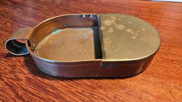 Koperen Centenbakje Draaiorgelman beschikbaar voor biedingen