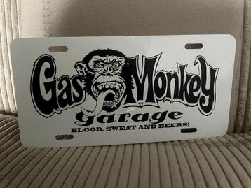 Gas Monkey Garage reclamebord beschikbaar voor biedingen