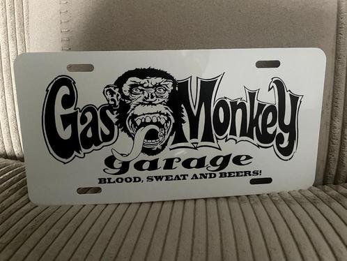 Gas Monkey Garage reclamebord, Verzamelen, Merken en Reclamevoorwerpen, Nieuw, Reclamebord, Ophalen of Verzenden