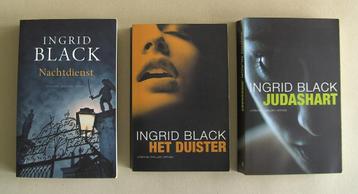 3 thrillers  -  Ingrid Black beschikbaar voor biedingen