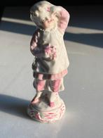 Antiek XIXe porselein beeldje SPM handpainted figurine DL., Ophalen of Verzenden