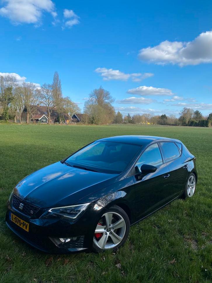 Seat Leon fr 1.8 TSI 132KW/180PK Dsg-7 2015 Zwart, Auto's, Seat, Particulier, Leon, Benzine, B, Hatchback, Automaat, Geïmporteerd