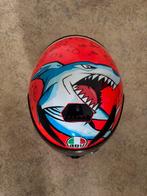 AGV - K3 SV "ATTACK RED WHITE BLACK SHARK" HELM, Ophalen of Verzenden, Integraalhelm, AGV