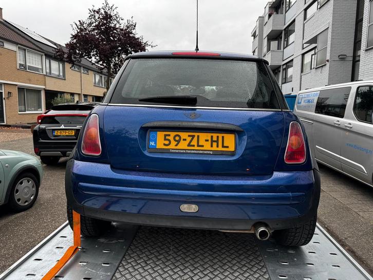 Voor onderdelen Mini one 1.6 2001 donker blauw, Auto-onderdelen, Carrosserie en Plaatwerk, Motorkap, Mini, Voor, Ophalen of Verzenden