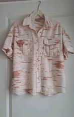 Dames blouse van Josh V, Beige, Ophalen of Verzenden, Zo goed als nieuw, Maat 36 (S)