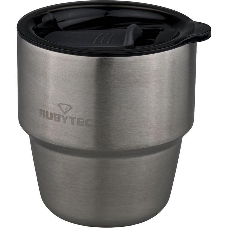 RUBYTEC SHIRA DAILYSHOT 0,175L STEEL, Caravans en Kamperen, Kampeeraccessoires, Nieuw, Ophalen of Verzenden