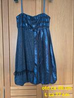 MAT Fashion jurk met Bolero - Grijsblauw Pailletten - ZGAN, Kleding | Dames, MAT Fashion, Blauw, Maat 46/48 (XL) of groter, Ophalen of Verzenden