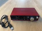 Focusrite Scarlet 2i2, Computers en Software, Ophalen of Verzenden, Gebruikt, Extern, Focusrite