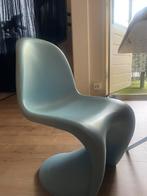 Vitra panton replica, Huis en Inrichting, Stoelen, Kunststof, Blauw, Ophalen of Verzenden, Zo goed als nieuw