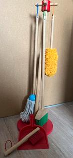 Houten Speelgoed Schoonmaakset, Ophalen, Zo goed als nieuw, Knutselen