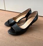 Peter Kaiser peeptoe pumps maat 38,5 / 5, Peter Kaiser, Pumps, Zwart, Ophalen of Verzenden