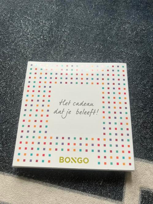 BONGO cadeau bon T.W.V €100, Tickets en Kaartjes, Kortingen en Cadeaubonnen, Overige typen, Cadeaubon