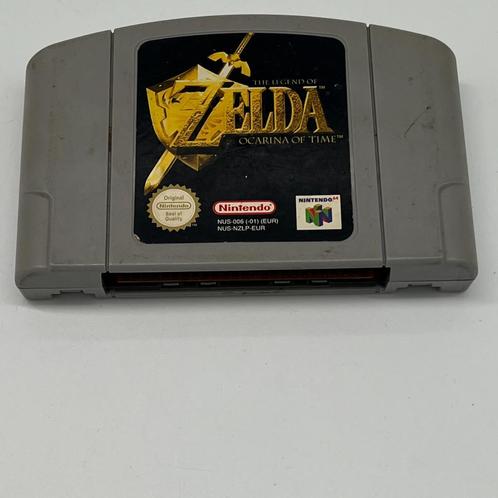 Nintendo 64 Game - Zelda Acarina of Time, Spelcomputers en Games, Games | Nintendo 64, Zo goed als nieuw, Avontuur en Actie, 1 speler