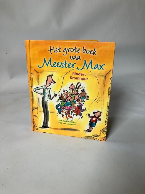 Rindert Kromhout - Het grote boek van Meester Max, Boeken, Kinderboeken | Kleuters, Gelezen, Fictie algemeen, Voorleesboek, Ophalen of Verzenden
