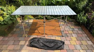 Montana Fer oprolbare campingtafel 70 x 140 x 70 cm beschikbaar voor biedingen