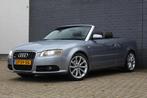 Audi A4 Cabriolet 3.0 TDI V6 quattro S Line Automaat, Leder, Automaat, Zwart, Cabriolet, 4 stoelen
