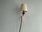 Vloerlamp  Klassiek  Brass & Plisse kap, Huis en Inrichting, Lampen | Vloerlampen, Ophalen, Klassiek, Zo goed als nieuw, Metaal