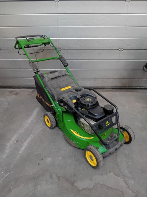 John Deere UX90C Benzine Grasmaaier, Tuin en Terras, Grasmaaiers, Gebruikt, Benzine-grasmaaier, 40 t/m 49 cm, Cirkelmaaier, Mulchfunctie