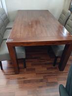 Eettafel + stoelen., Huis en Inrichting, Ophalen, Zo goed als nieuw