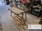 JORG slagschaar 4001 met voetklemming zinkschaar knipschaar, Ophalen, Gebruikt