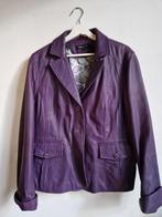 Paars leren jasje Arma. Maat 44, Ophalen of Verzenden, Gedragen, Maat 42/44 (L), Paars
