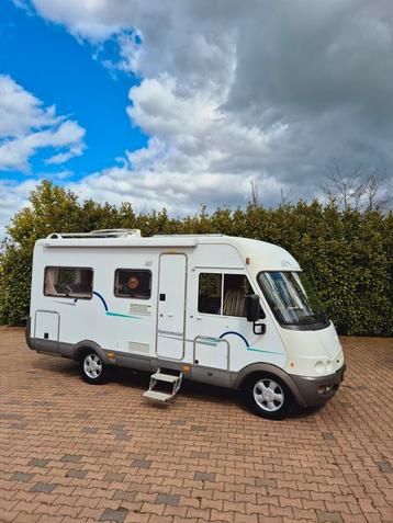 Fiat hymer b574✅️airco🥶4 pers/maxifan/vastbed/lpg systeem 