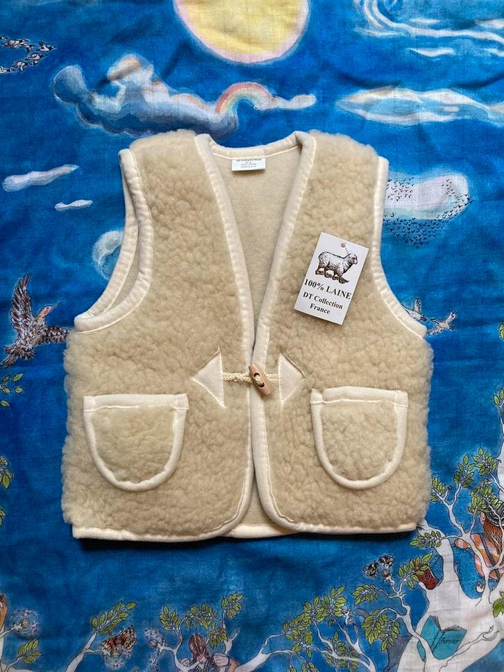 Nieuw! Wollen bodywarmer 0-2 jaar, Kinderen en Baby's, Kinderkleding | Overige, Nieuw, Jongen of Meisje, Ophalen of Verzenden