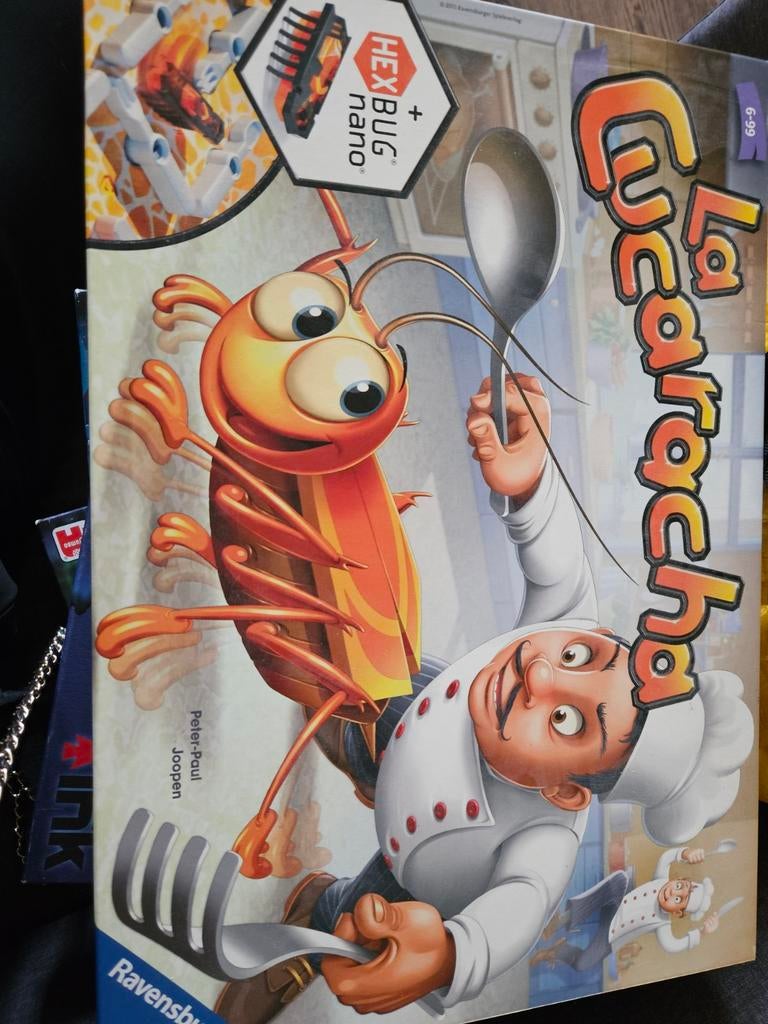 La Cucaracha met HEXBUG - Leuk familiespel!, Een of twee spelers, Ophalen of Verzenden, Zo goed als nieuw, Ravensburger