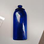 Antieke blauwe fles - Optraex, Antiek en Kunst, Antiek | Glas en Kristal, Ophalen of Verzenden