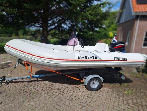 XG- Nautic 30 pk Incl. trailer, Watersport en Boten, Sloepen, Gebruikt, 30 tot 50 pk, 3 tot 6 meter, Buitenboordmotor, Benzine