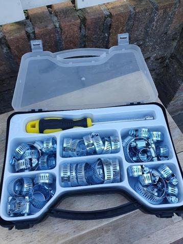 Slangklemmen assortiment 50 delig. beschikbaar voor biedingen